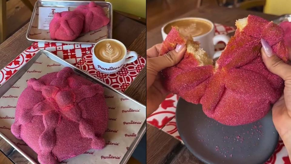 Este pan de muerto dicen que es único