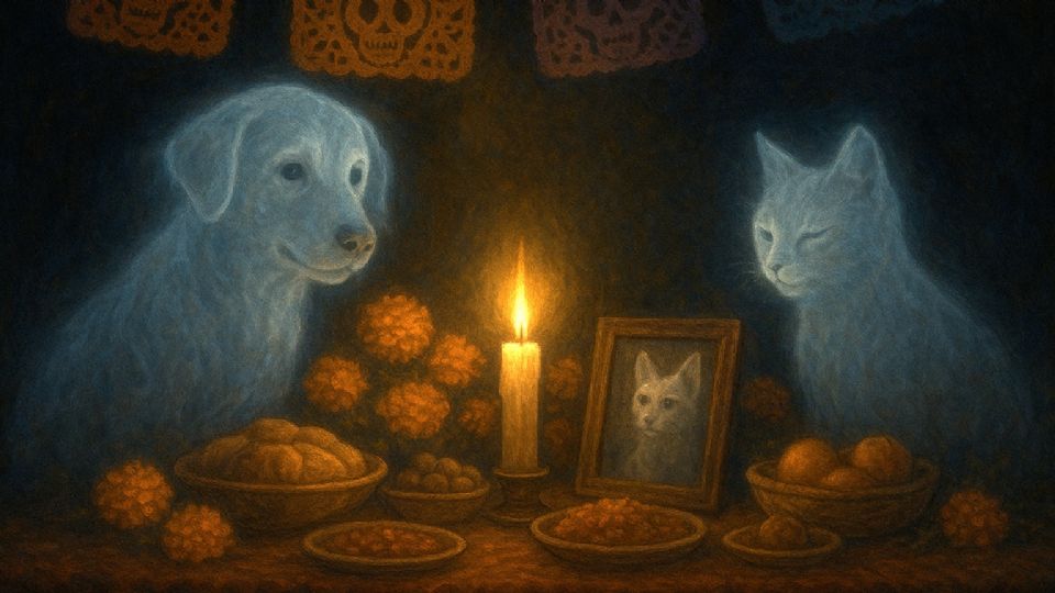 El homenaje a las mascotas fallecidas.