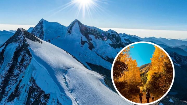 Como paisajes de Canadá; este lugar, cerca de Monterrey, tiene una de las mejores vistas en otoño