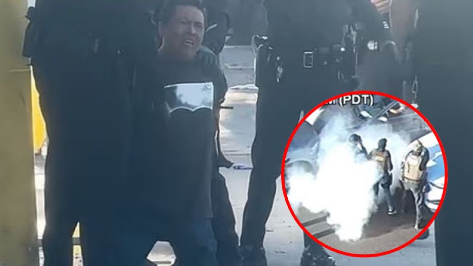 Balean a influencer mexicano durante redada de ICE