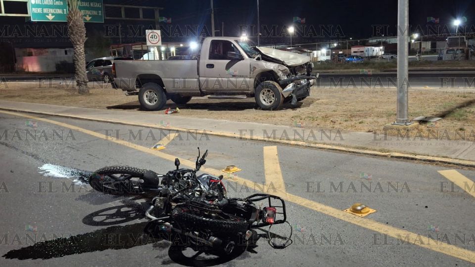 Accidente en Nuevo Laredo.