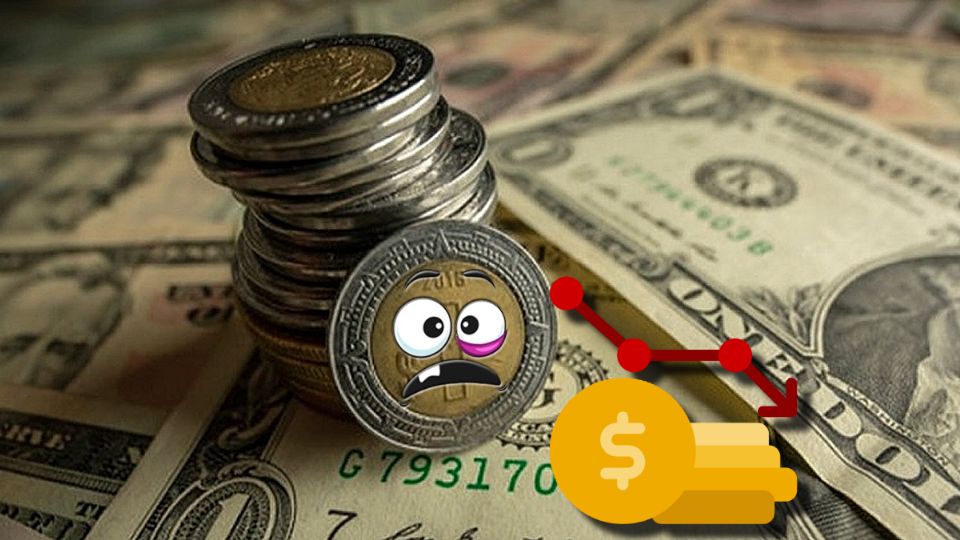 El retroceso del peso ocurre tras varios días de ganancias, impulsadas por el optimismo previo a la publicación del dato inflacionario en Estados Unidos