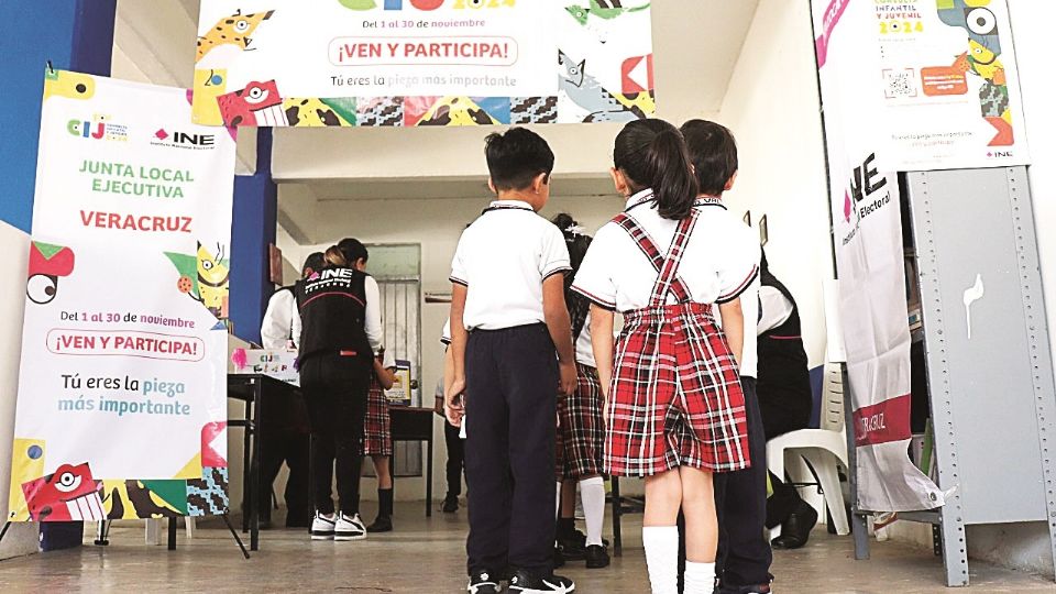 La Consulta Infantil y Juvenil organizada por el Instituto Nacional Electoral fue todo
un éxito.