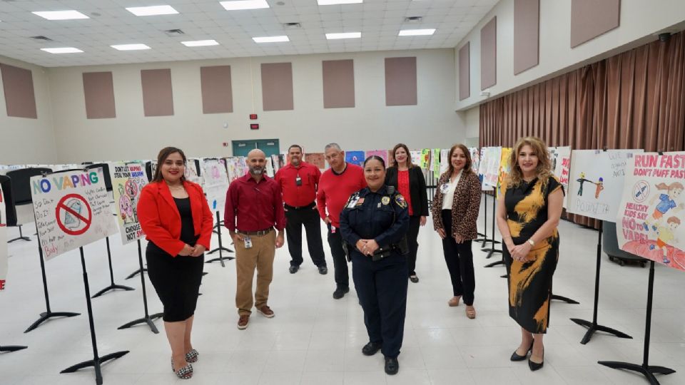 Se realizó un concurso especial de carteles contra el vapeo en escuelas de UISD
