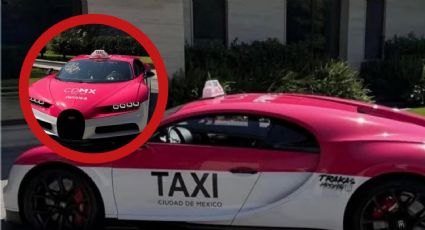 ¿Qué sabemos del Bugatti de más de 60 millones de pesos disfrazado de taxi en México?