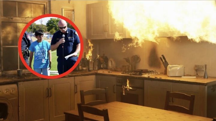 Texas: reconocen a niño hispano por su valentía; salvó a su abuelo de morir quemado