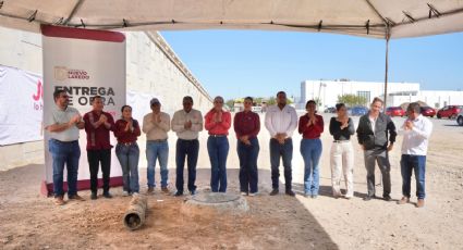 Mejoran en Nuevo Laredo infraestructura sanitaria y vial de tres colonias al poniente