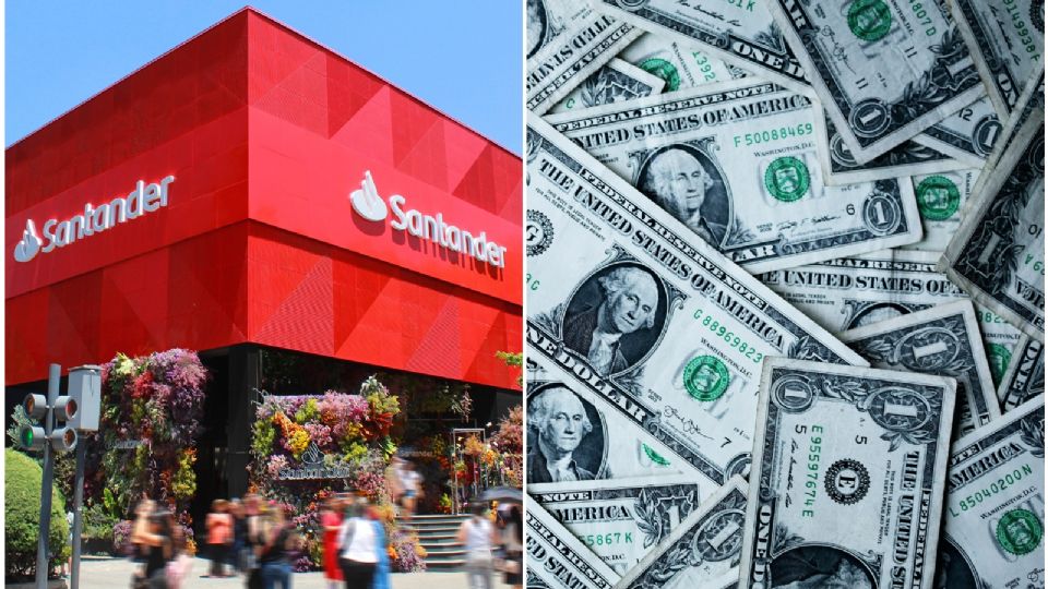Elimina Santander comisión por transferencias al extranjero; incluye a los dólares