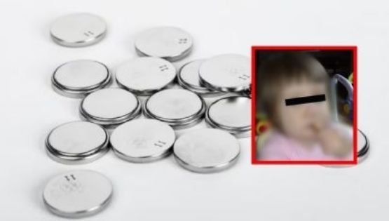 Bebé de Reynosa muere tras tragarse una pila; el ácido destruyó sus pulmones