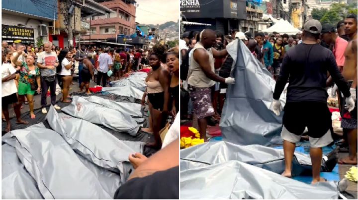 'Vi cuerpos sin cabeza': fotógrafo narra cómo fue el operativo que dejó más de 120 muertos en Brasil