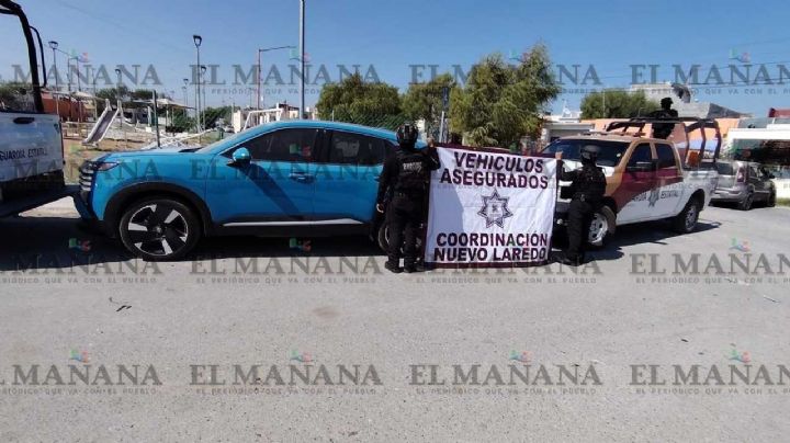 Guardia Estatal recupera camioneta con reporte de robo en Villas de San Miguel; estaba abandonada