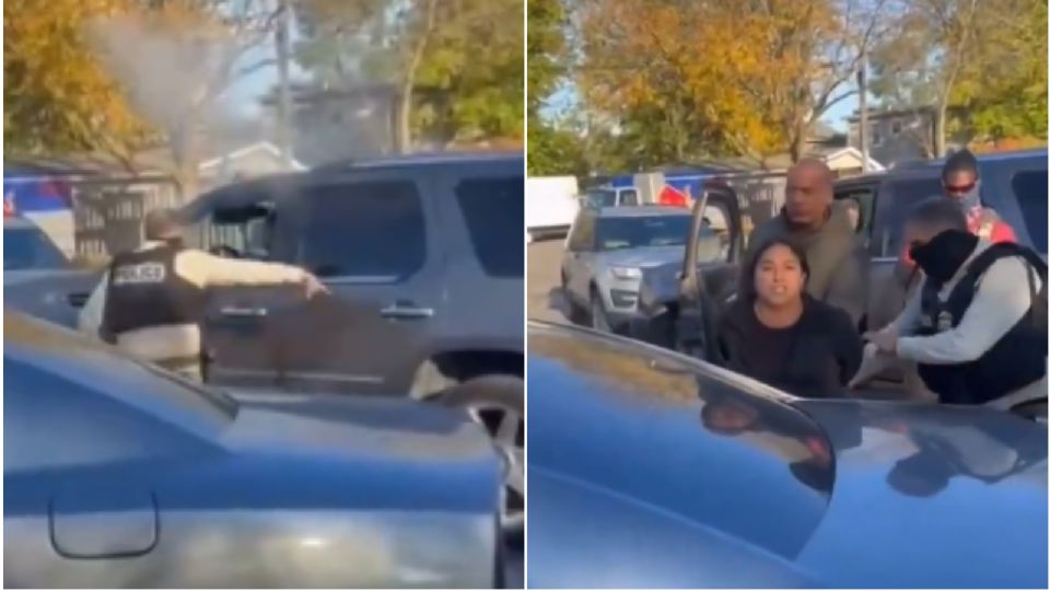 ICE dispara directamente contra auto de mujer; ella grita por sus hijos