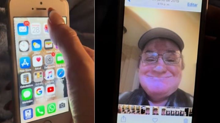 'No estaba lista para esto': joven encendió el celular de su abuelo fallecido; descubrió algo inesperado | VIDEO