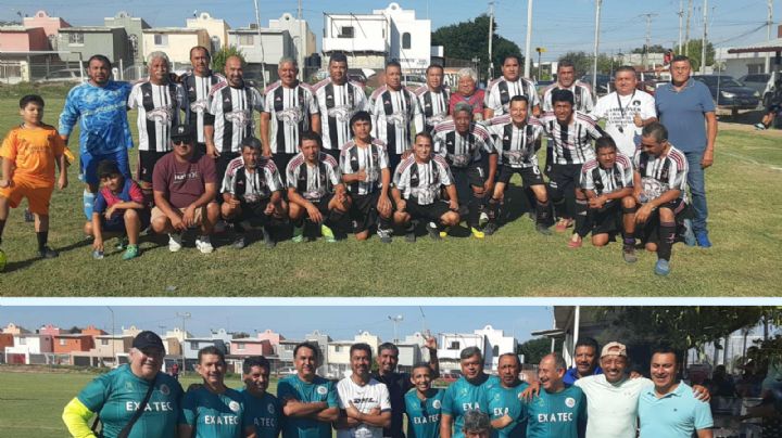 Lobos Negros y Exa- Tec van por el campeonato en la Liga Independiente Colosso Veteranos Dominical