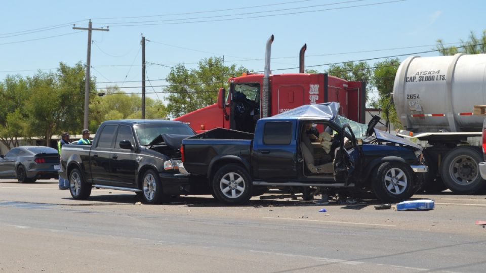 Texas líder en choques
