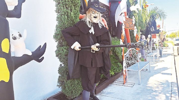 Halloween en Nuevo Laredo: gastan miles de pesos en fachadas de terror