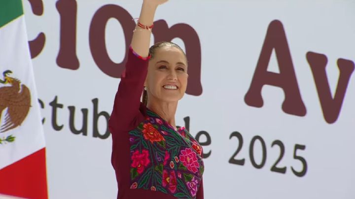 Sheinbaum celebra su primer año de gobierno; Tren Golfo de México recorrerá al país