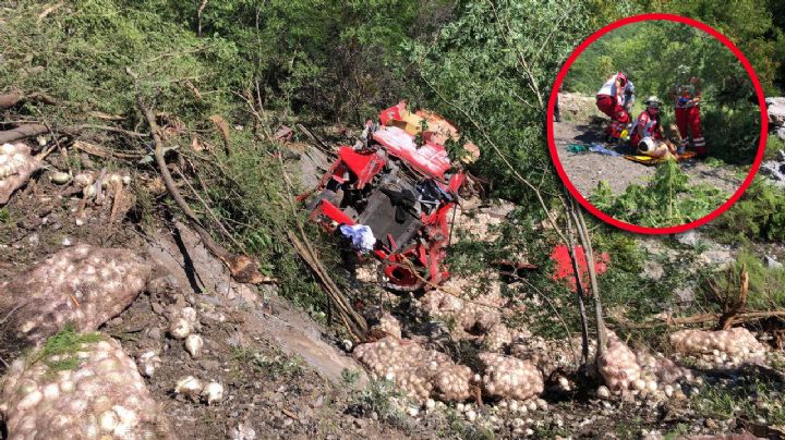 Trailero intoxicado pierde el control y vuelca en la Rumbo Nuevo de Ciudad Victoria