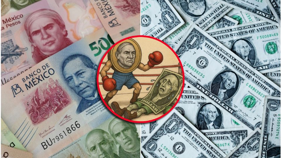 La divisa mexicana tiene una apreciación de un 0.20% frente al precio de referencia de LSEG del viernes