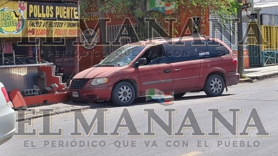 Fuerte accidente en Nuevo Laredo.