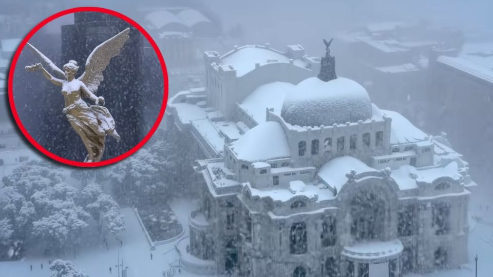 A pesar de sonar a fantasía, sí hubo un año en el que la CDMX logró cubrirse del frío manto blanco