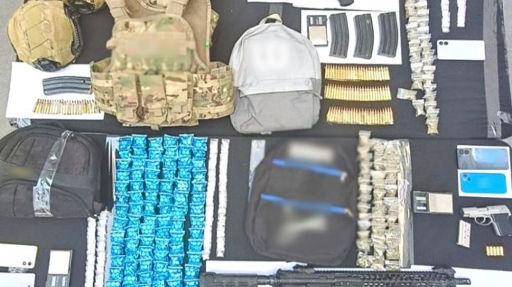 En Nuevo León detienen a cinco peligrosos sujetos; Ejército asegura armas y sustancias ilegales