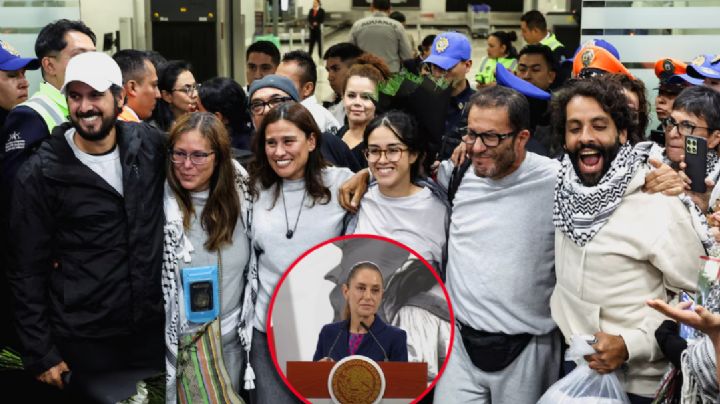 ¿Sheinbaum se reunirá con los 6 mexicanos que viajaban en la Flotilla Global Sumud?; esto dijo