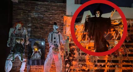 Terror en Nuevo Laredo: así luce la casa de espanto en la colonia Viveros; ¿te atreverías a visitarla?
