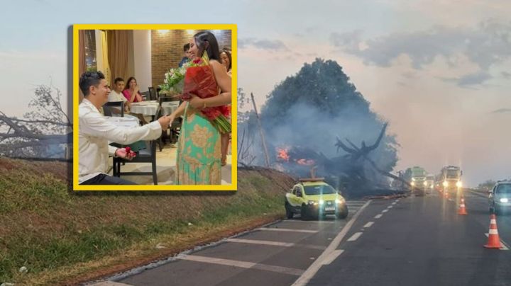 Querido músico muere aplastado por un árbol en llamas; tenía 10 días de haberse casado