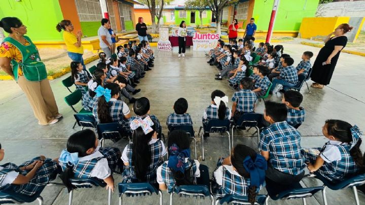 Nuevo Laredo: 'Biblioteca Itinerante' fomenta lectura en estudiantes de todos los niveles