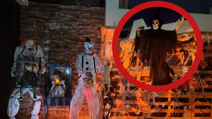 Terror en Nuevo Laredo: así luce la casa de espanto en la colonia Viveros; ¿te atreverías a visitarla?