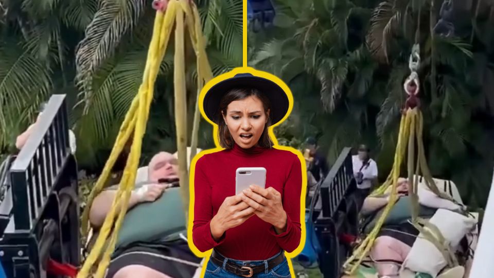 Debido a su condición, el paciente no podía ser trasladado por las escaleras ni en elevador, por lo que autoridades locales y servicios de emergencia coordinaron una compleja maniobra para ayudarlo