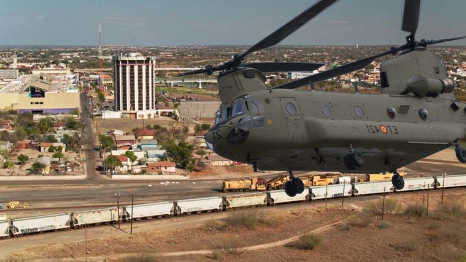 Las imágenes de los helicópteros militares sorprendieron a ciudadanos
