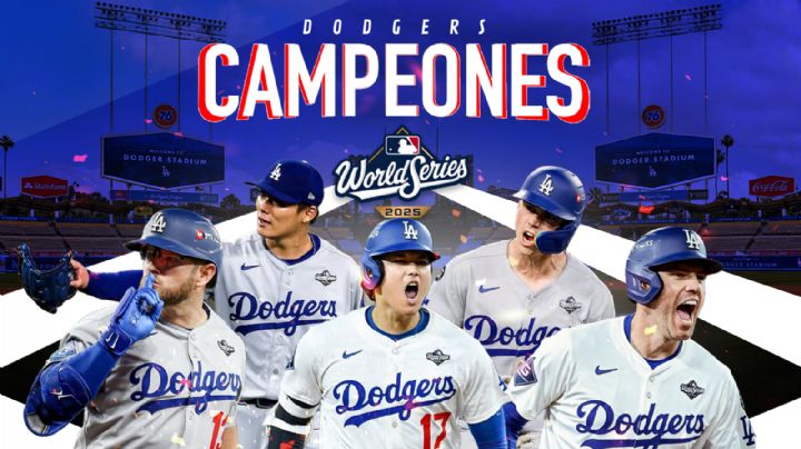 ¡Dodgers de Los Ángeles son campeones de la Serie Mundial!; vencen 5-4 a Blue Jays y se coronan en 7 partidos