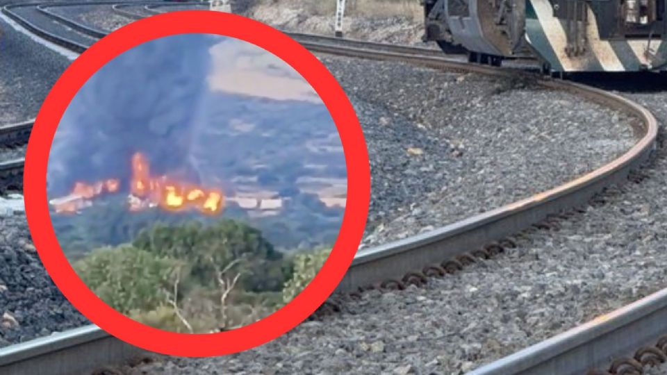 El accidente solamente dejó a una persona lesionada, con quemaduras.