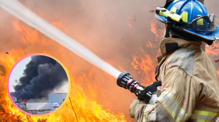 Emergencia por incendio en bodega de Laredo; reportan tres siniestros en distintas zonas del municipio