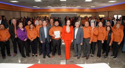 Carmen Lilia Canturosas consolida alianza con el Sindicato de la Industria Maquiladora