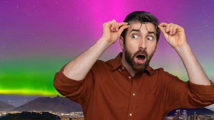 Auroras boreales aparecen en García, Nuevo León; un espectáculo pocas veces visto | FOTOS