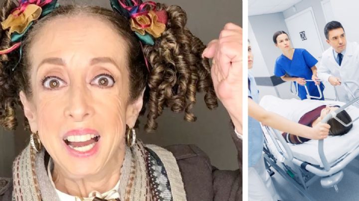 María Elena Saldaña, 'La Güereja', cae de cabeza y la trasladan al hospital; sus fans oran por ella