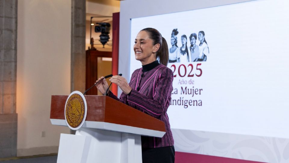 Claudia Sheinbaum, presidenta de México.