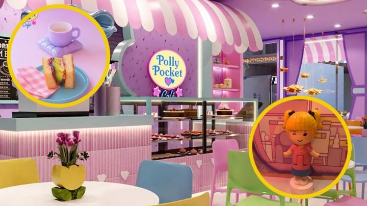 Así es el Polly Pocket Café en Monterrey; precios, menú y cómo llegar