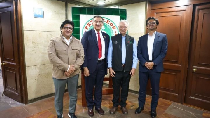 Revisan gobernador Américo Villarreal y director de Pemex proyectos estratégicos para Tamaulipas