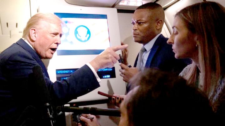 'Silencio, cerdita': Trump insulta a reportera al cuestionarlo por los archivos de Jeffrey Epstein