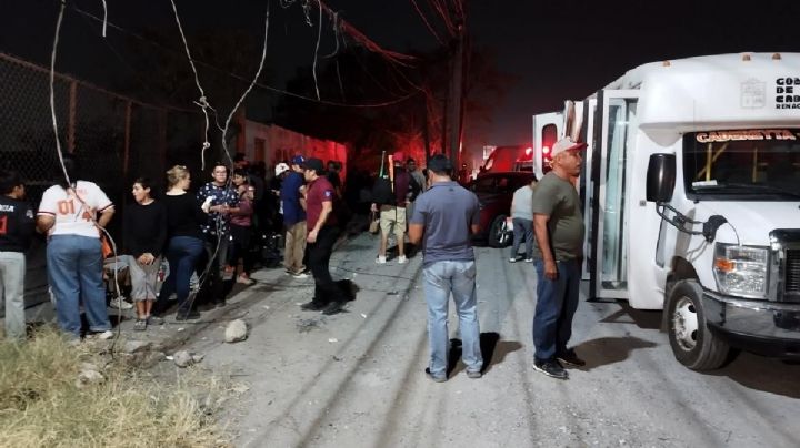 Camión con estudiantes se estrella en Nuevo León; hay 27 lesionados