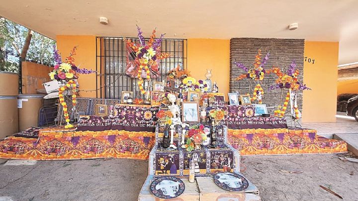 Nuevo Laredo: familia Moreno convierte su casa en altar de muertos