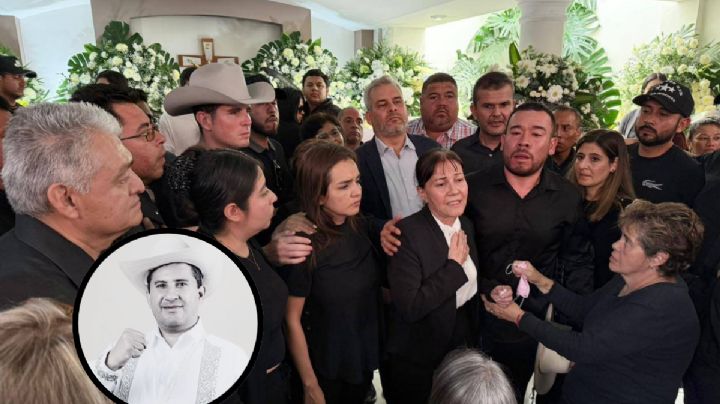 Dan último adiós a Carlos Manzo, edil asesinado en Uruapan, Michoacán