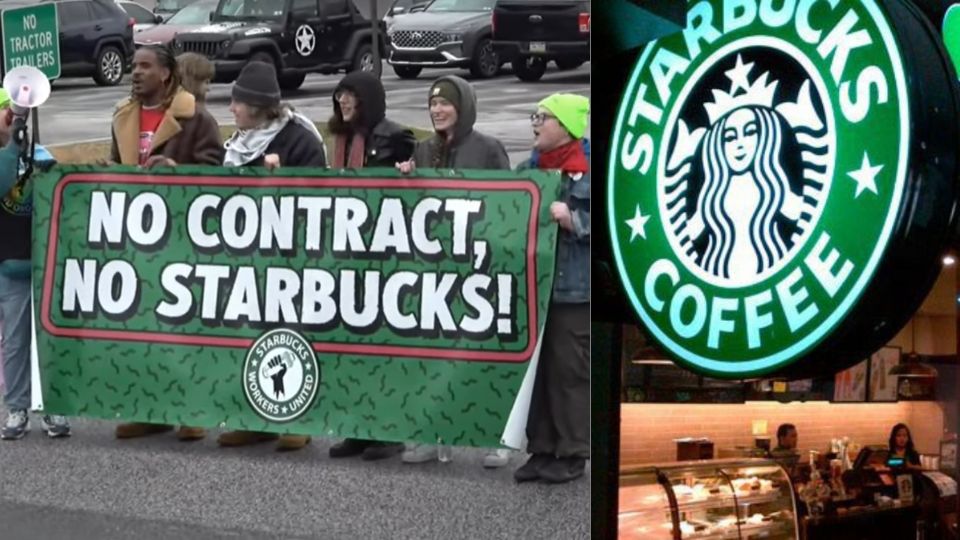 Huelga indefinida en Starbucks: trabajadores acusan prácticas injustas y exigen contrato justo