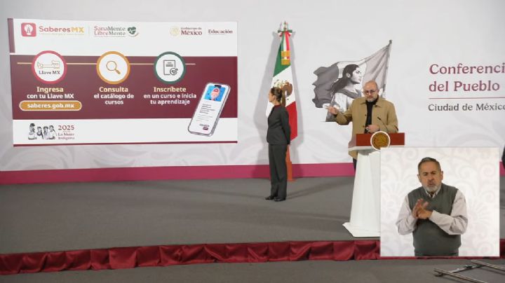 SEP lanza SaberesMX: primer curso, instituciones vinculadas y acceso con Llave MX