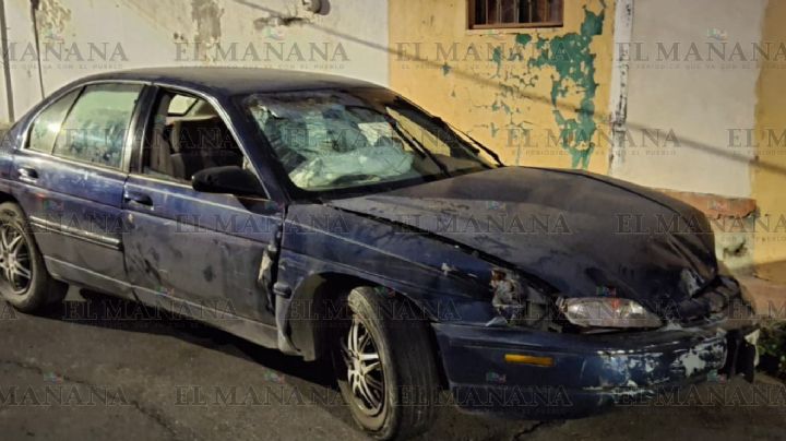 Ebrios se estampan entre Aldama y Pino Suárez; mujer embarazada resultó lesionada