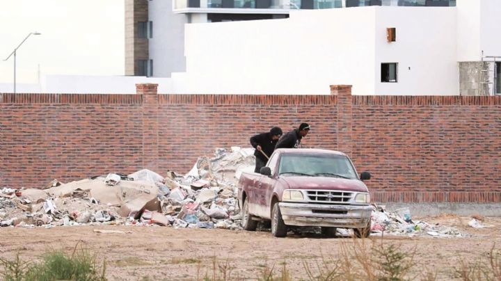 Nuevo Laredo: esto tendrás que pagar de multa si tiras escombro